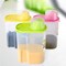 BPA-Free Food Storage Containers with Lid - Perfect for Storing Flour, Sugar, Grains, Rice, Cereals, and Baking Supplies for Better Kitchen Organization - Set of 3 in Green, Pink, and Yellow
